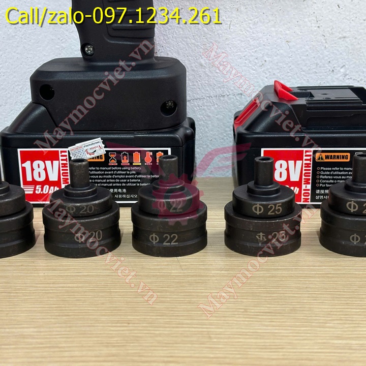 Máy đột lỗ chạy pin CM32 giá rẻ tại Hà Nội