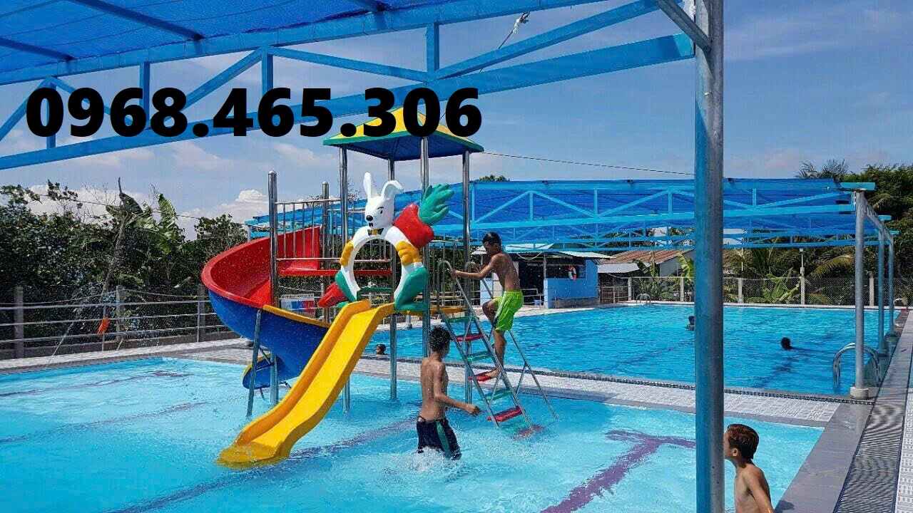 Cầu trượt hồ bơi trẻ em, cầu trượt hồ bơi ngoài trời