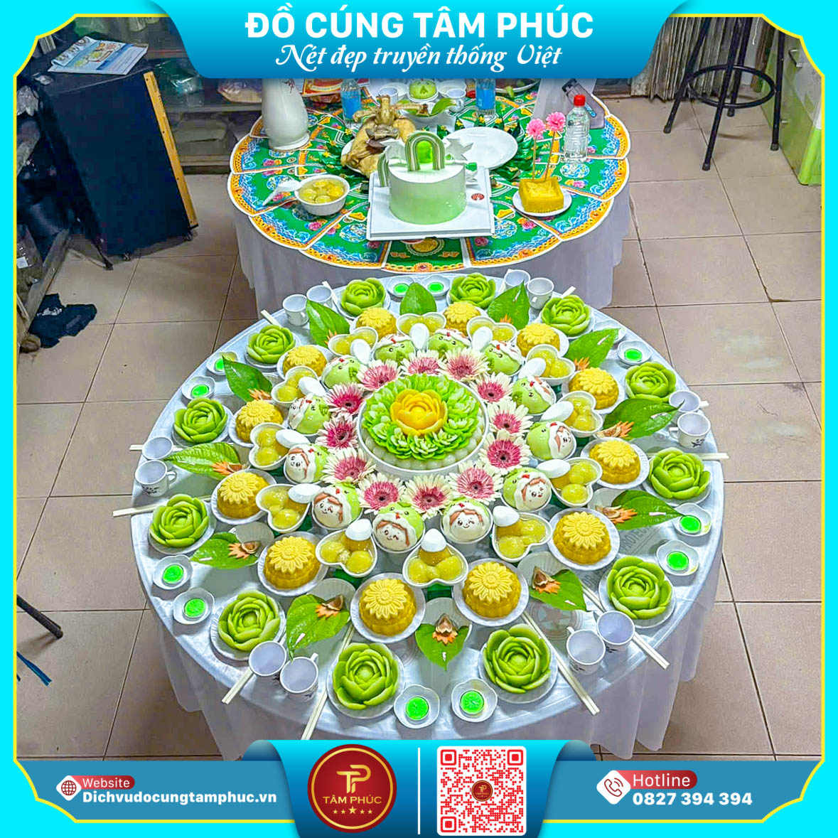 Ý Nghĩa Mâm Cúng Mụ Màu Xanh Lá, Đồ Cúng Trọn Gói