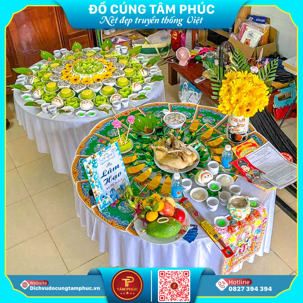 Ý Nghĩa Mâm Cúng Mụ Màu Xanh Lá, Đồ Cúng Trọn Gói