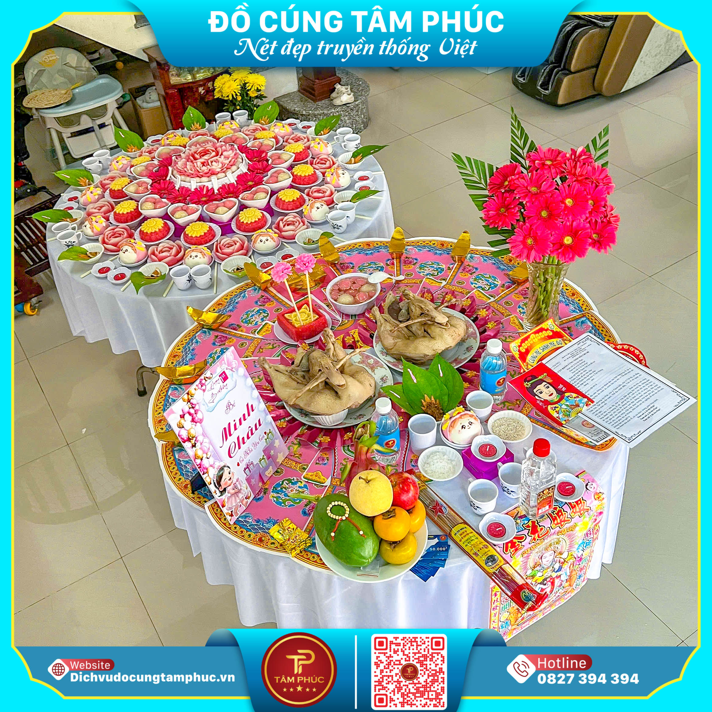 Ý Nghĩa Hoa Đồng Tiền Trong Mâm Cúng Mụ.