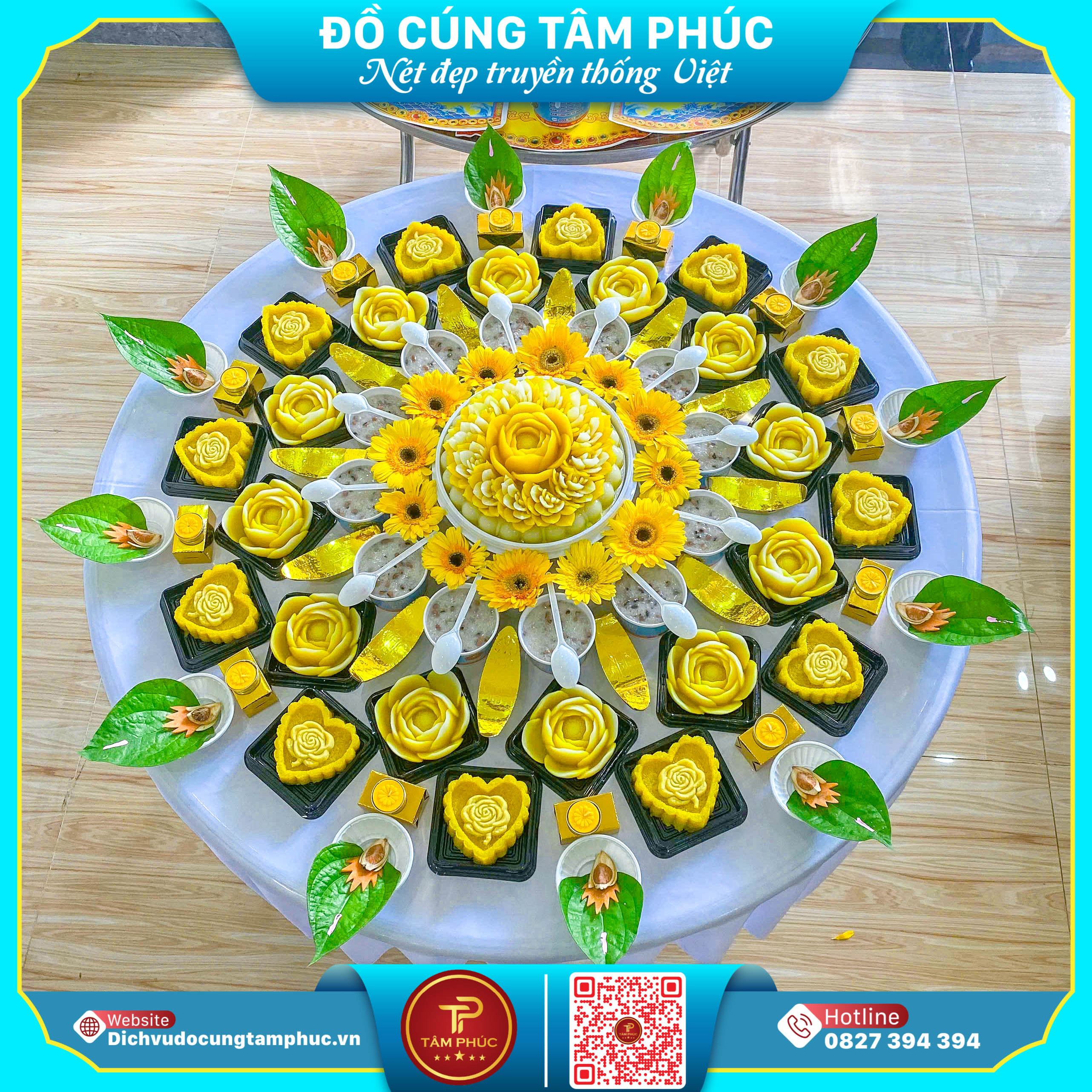 Ý Nghĩa Hoa Đồng Tiền Trong Mâm Cúng Mụ.