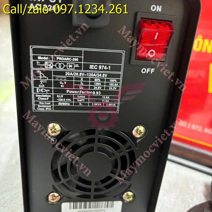 Máy hàn que Fumak Proarc 20 giá rẻ tại HN