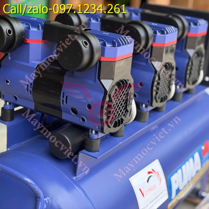 Máy nén khí không dầu Puma 100L-3Hp giá rẻ