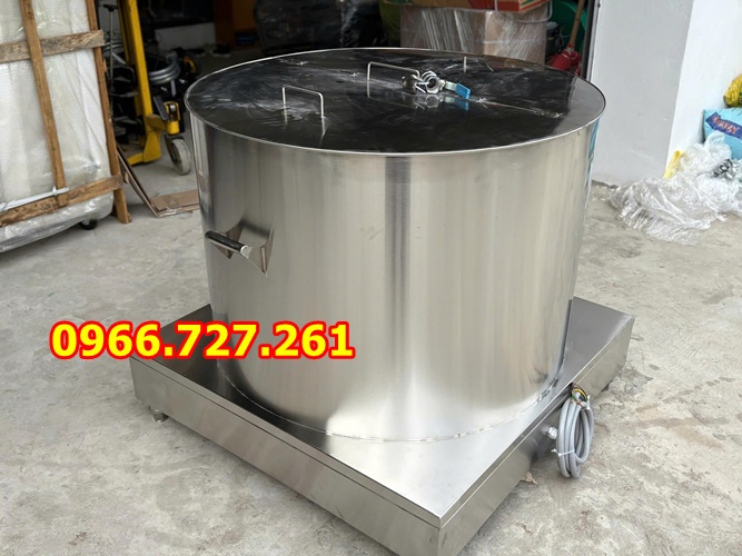 Nồi luộc bánh chưng, bánh tét, luộc trứng hầm xương chạy điện 400L