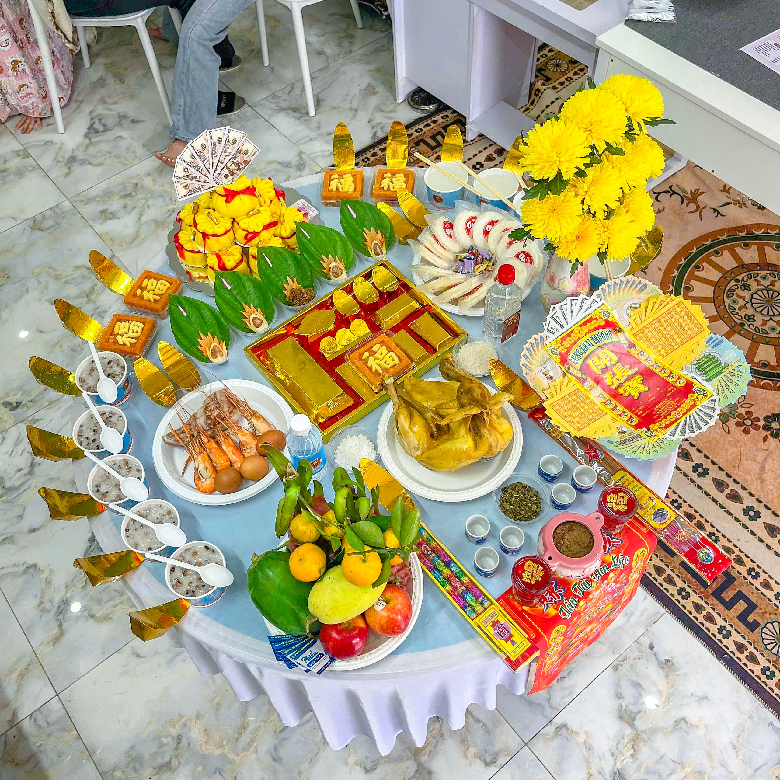 Khai Trương Hồng Phát - Mâm Lễ Tâm Phúc Chuẩn Đẹp