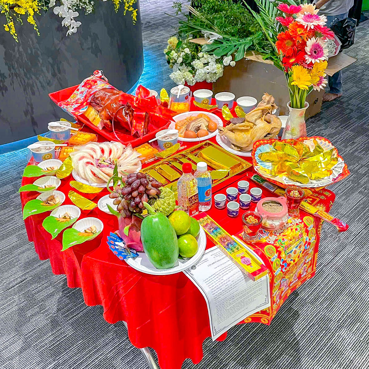 Khai Trương Hồng Phát - Mâm Lễ Tâm Phúc Chuẩn Đẹp