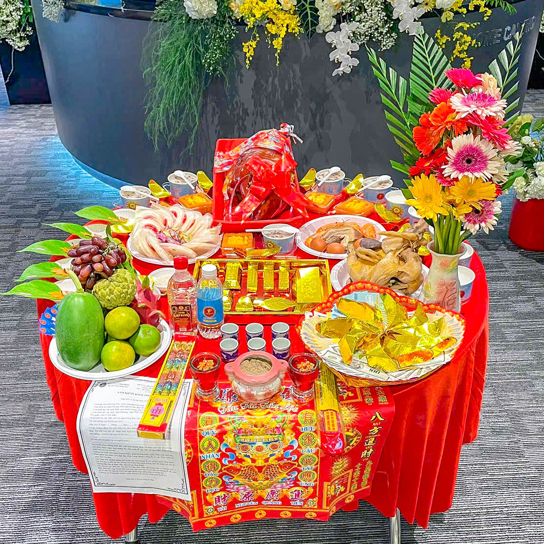 Khai Trương Hồng Phát - Mâm Lễ Tâm Phúc Chuẩn Đẹp