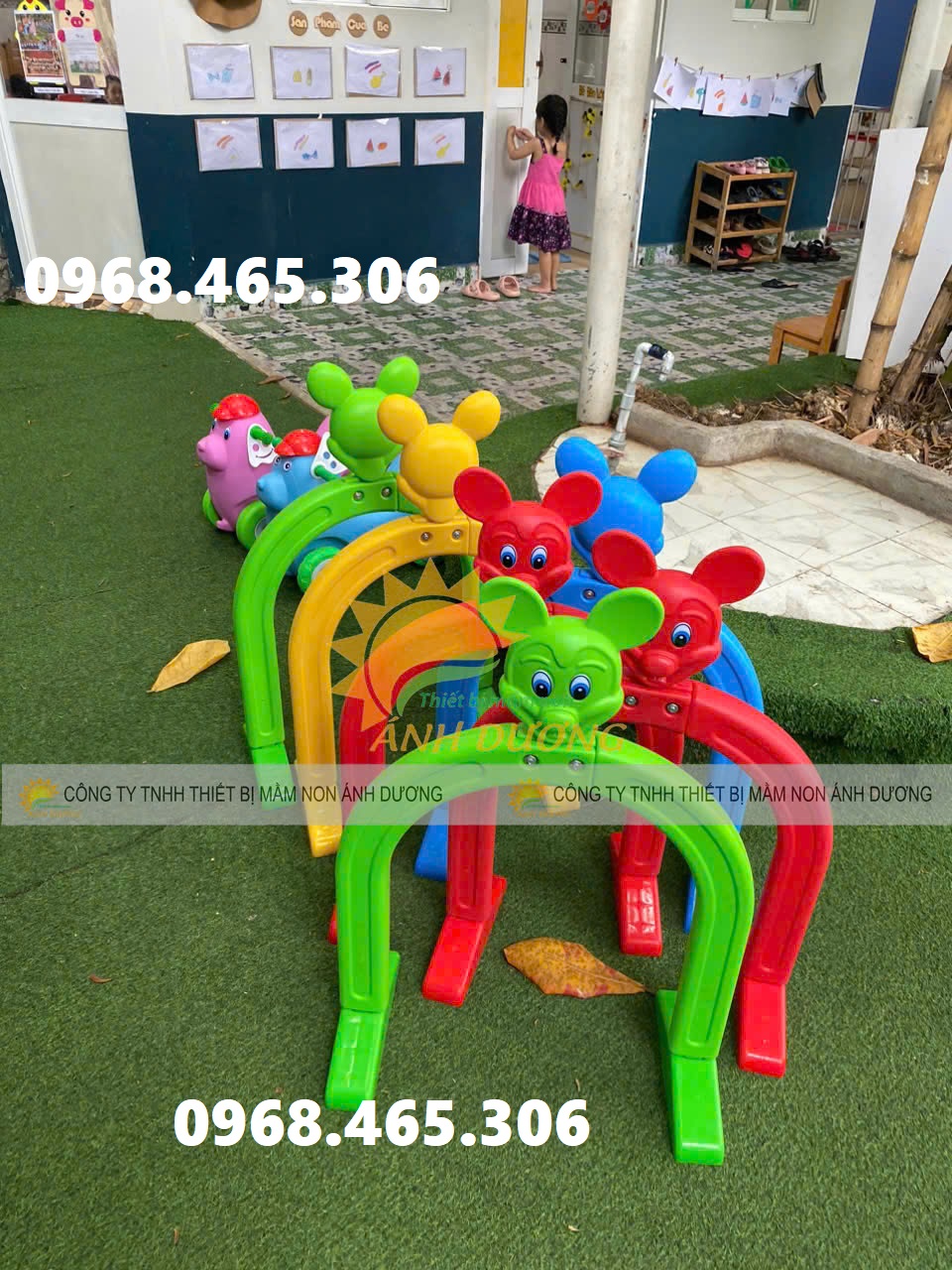 Hang chui con sâu, cung chui mầm non, hầm chui con sâu vận động cho bé