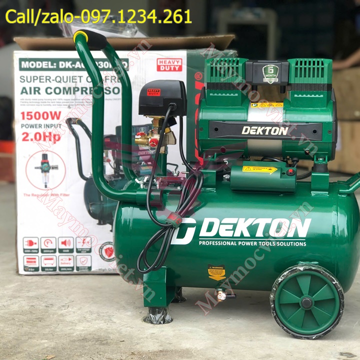 Máy nén khí không dầu Dekton DK-AC3930pro giá rẻ