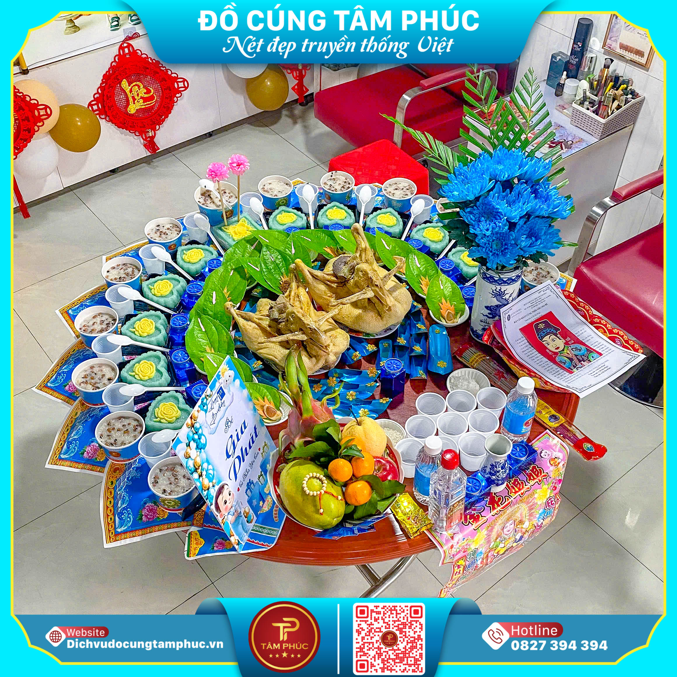 Ý Nghĩa Mâm Cúng Mẹ Sanh Mẹ Độ,  Đồ Cúng Trọn Gói Tâm Phúc