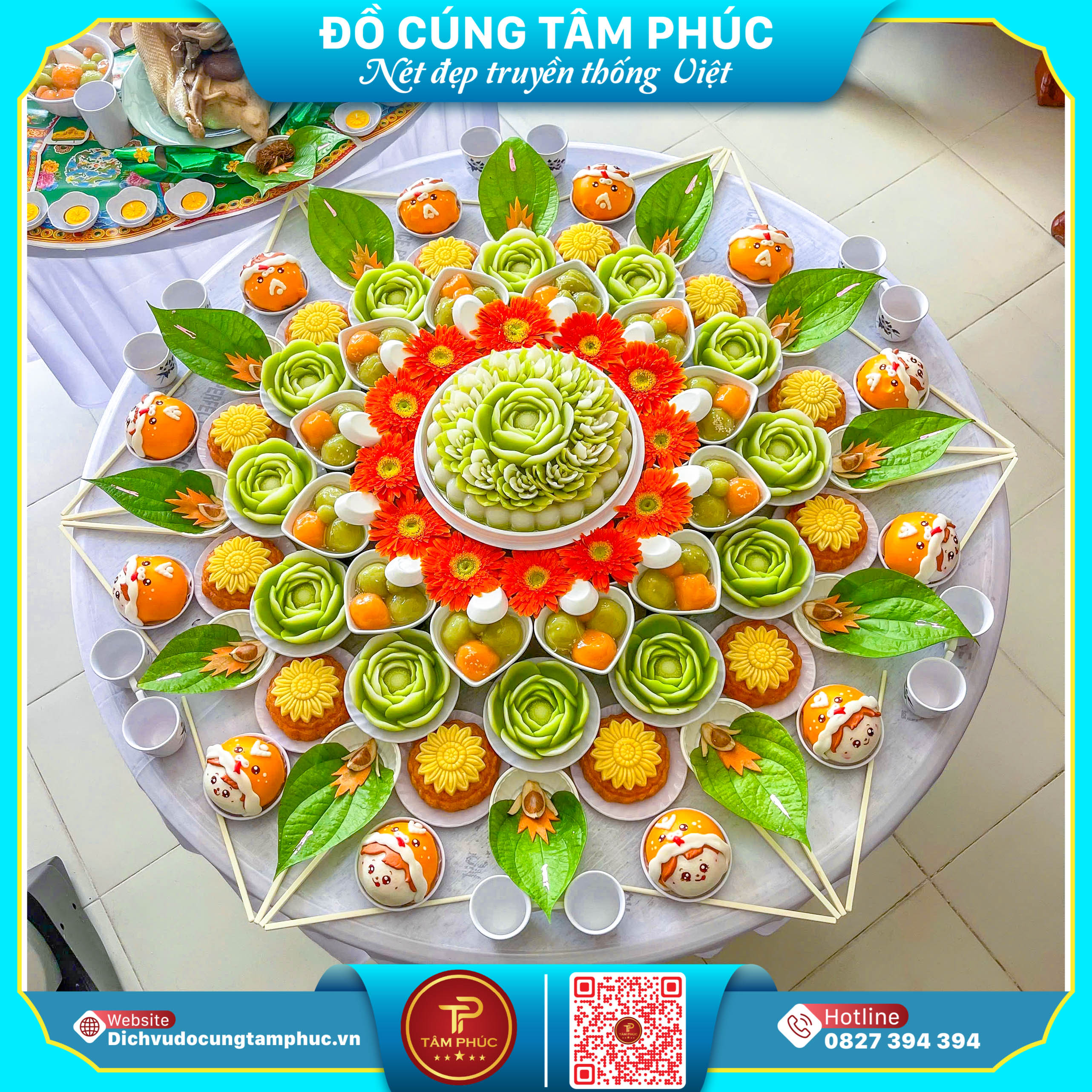 Ý Nghĩa Mâm Cúng Mẹ Sanh Mẹ Độ,  Đồ Cúng Trọn Gói Tâm Phúc