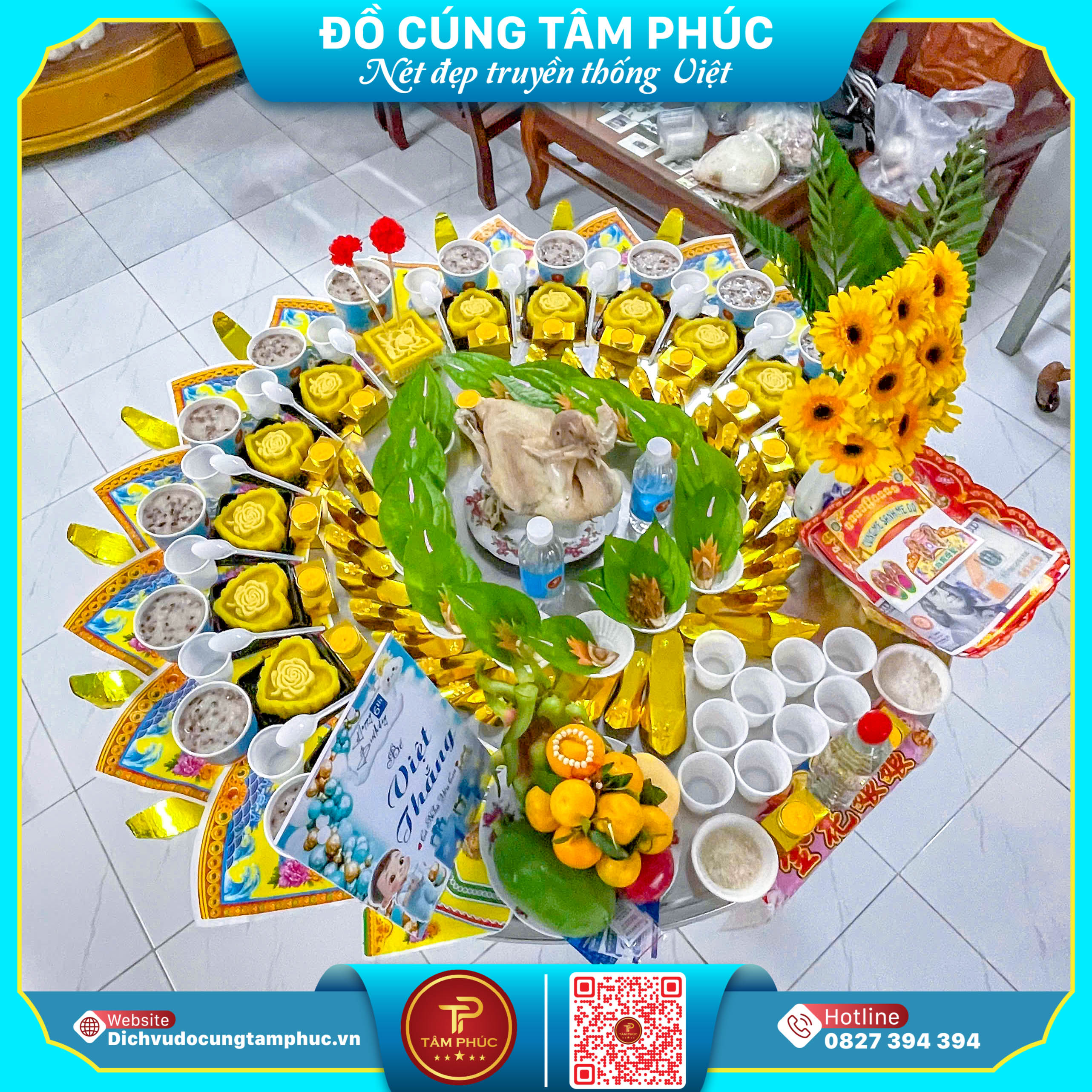 Ý Nghĩa Mâm Cúng Mẹ Sanh Mẹ Độ,  Đồ Cúng Trọn Gói Tâm Phúc