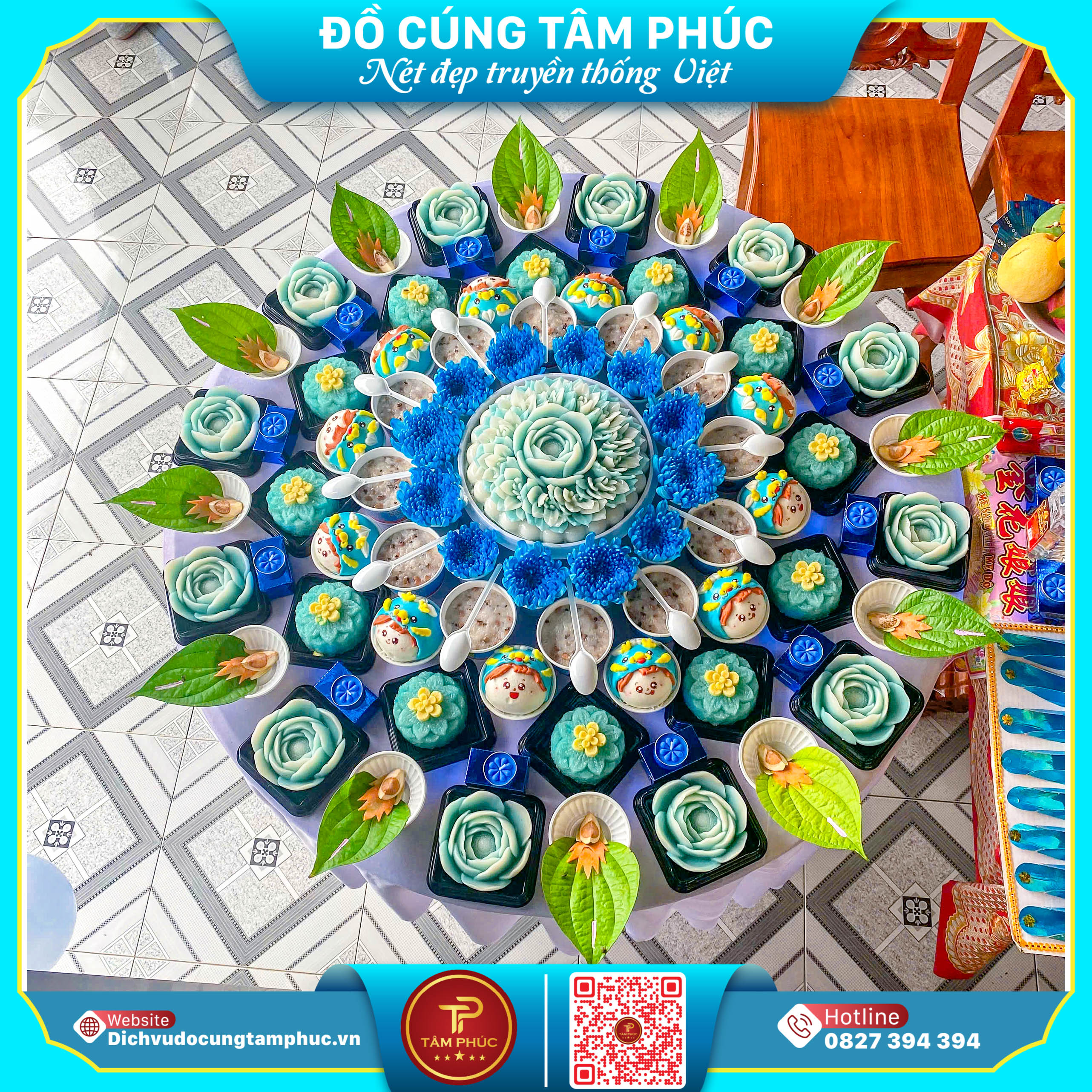 Ý Nghĩa Mâm Cúng Mẹ Sanh Mẹ Độ,  Đồ Cúng Trọn Gói Tâm Phúc