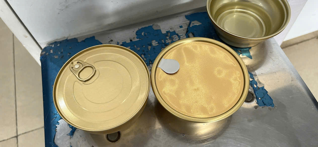 Máy viền mí lon, máy đóng nắp hủ yến chưng, máy viền mí tô yến