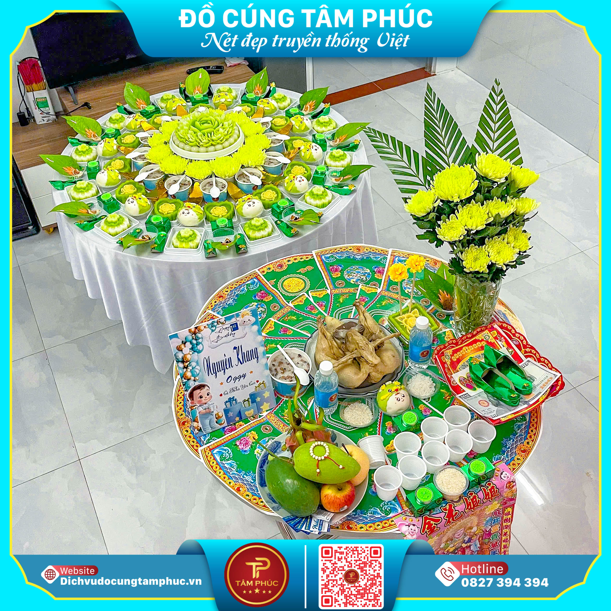 Vì Sao Phải Làm Mâm Cúng Đầy Tháng Thôi Nôi Cho Con