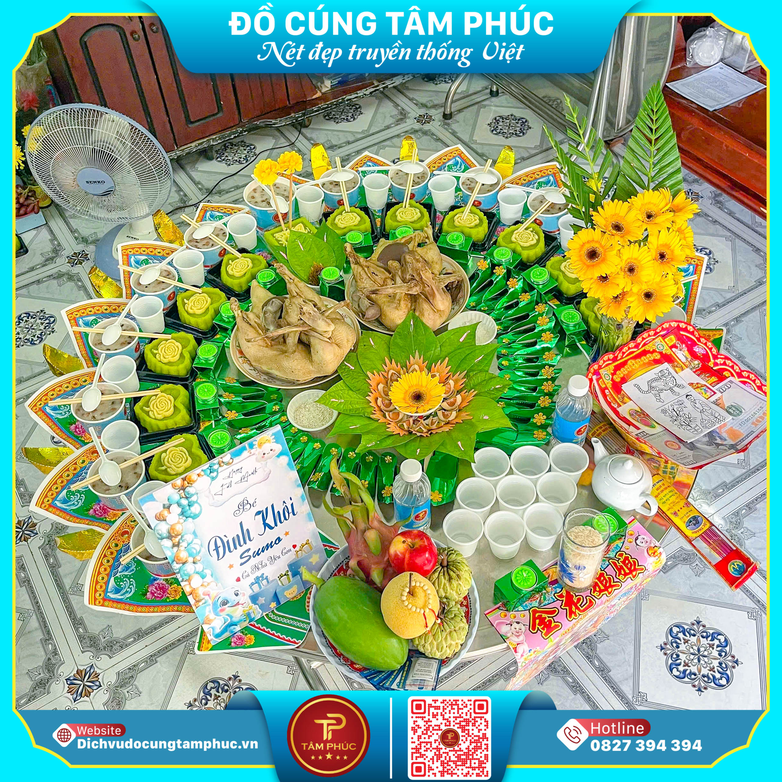 Vì Sao Phải Làm Mâm Cúng Đầy Tháng Thôi Nôi Cho Con