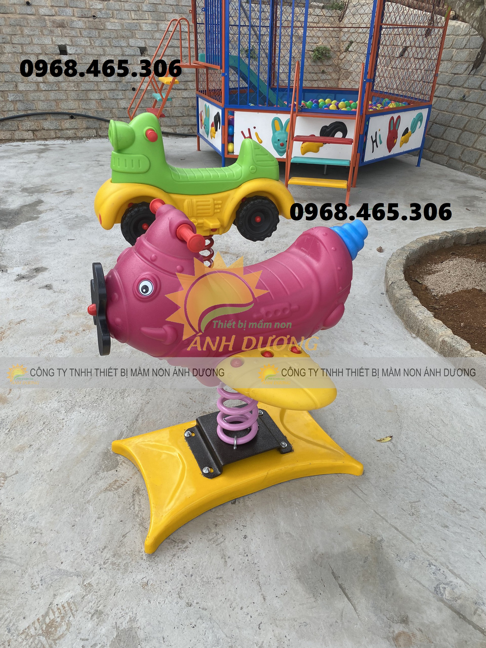 Thú nhún lò xo con ngựa, thú nhún lò xo cho bé, thú nhún trẻ em