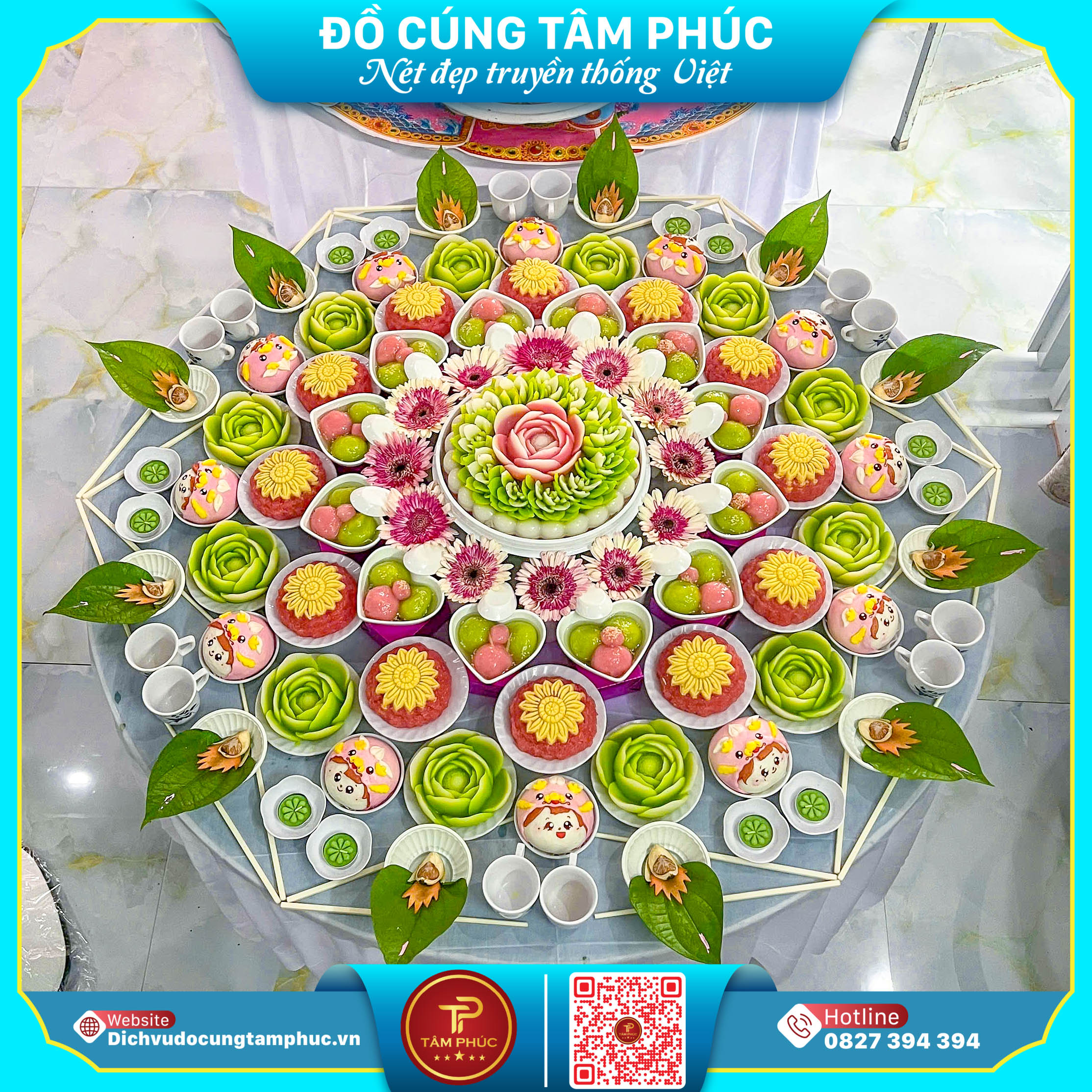 Mâm Cúng Thôi Nôi Bé Nhã An 09/12/2025 Tại Cần Thơ