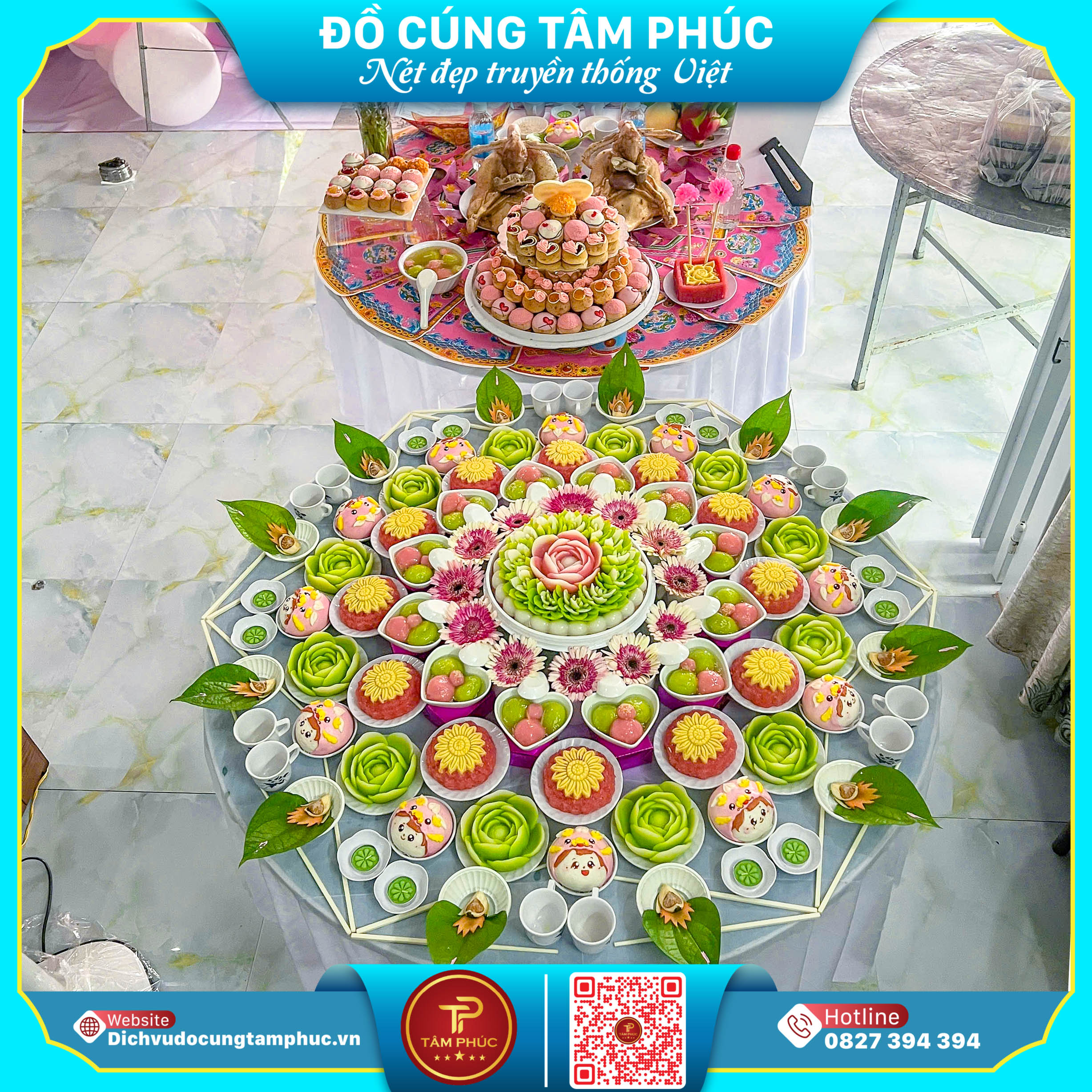 Mâm Cúng Thôi Nôi Bé Nhã An 09/12/2025 Tại Cần Thơ