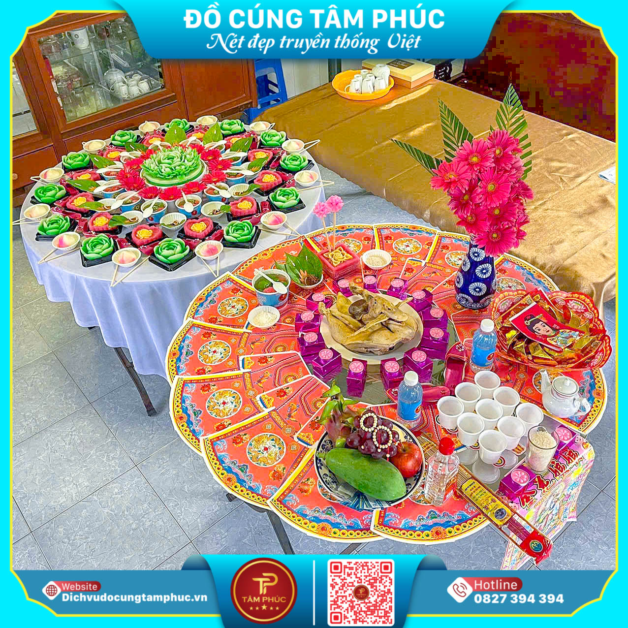 Mâm Cúng Mụ Tone Hồng, Lời Chúc Dịu Dàng Cho Bé Gái