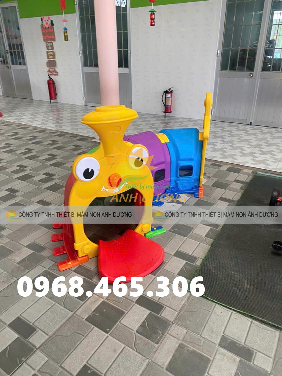 Hang chui mầm non, hang chui cú mèo trẻ em, hang chui tàu hỏa mầm non