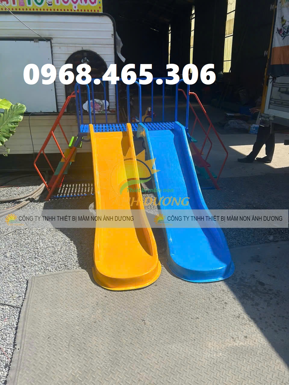 Cầu trượt sắt trẻ em, cầu trượt trẻ em ngoài trời, cầu trượt mầm non