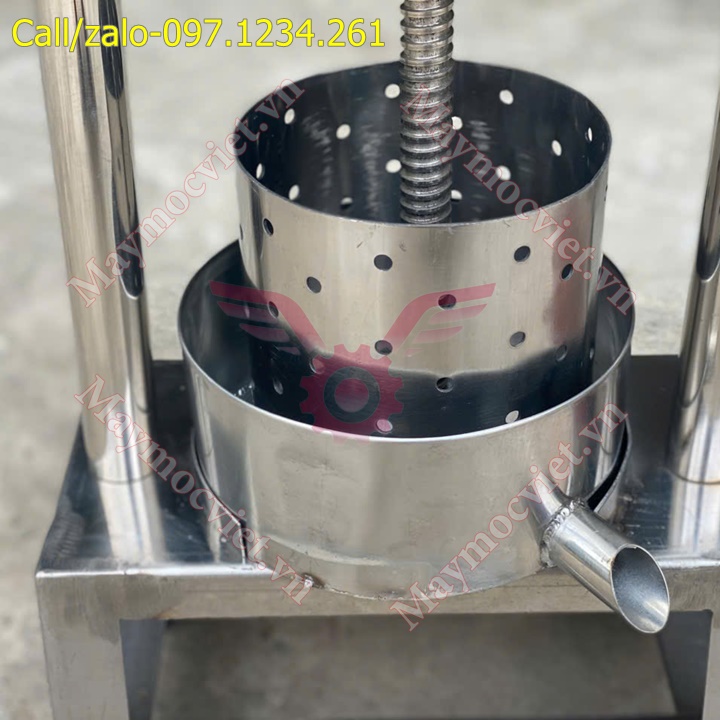 Thiết  bị ép cốt dừa, tóp mỡ bằng tay VME141825 giá rẻ