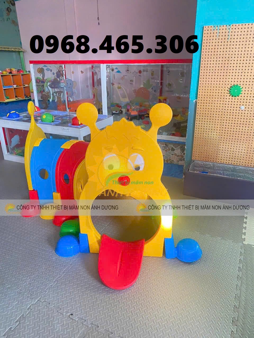 Cung chui mầm non, hang chui con sâu mầm non, hầm chui cú mèo trẻ em