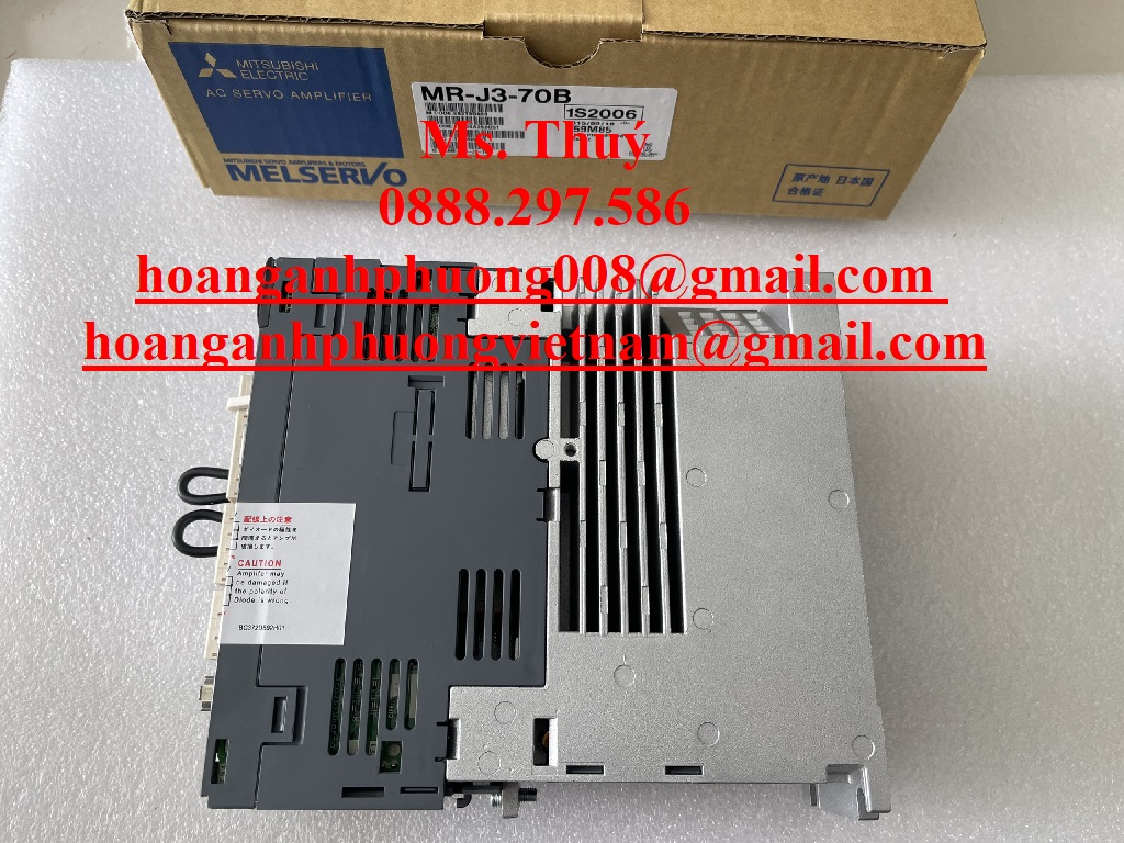 Hàng chuẩn Japan- Mitsubishi MR-J3-70B - Nhập mới 100%