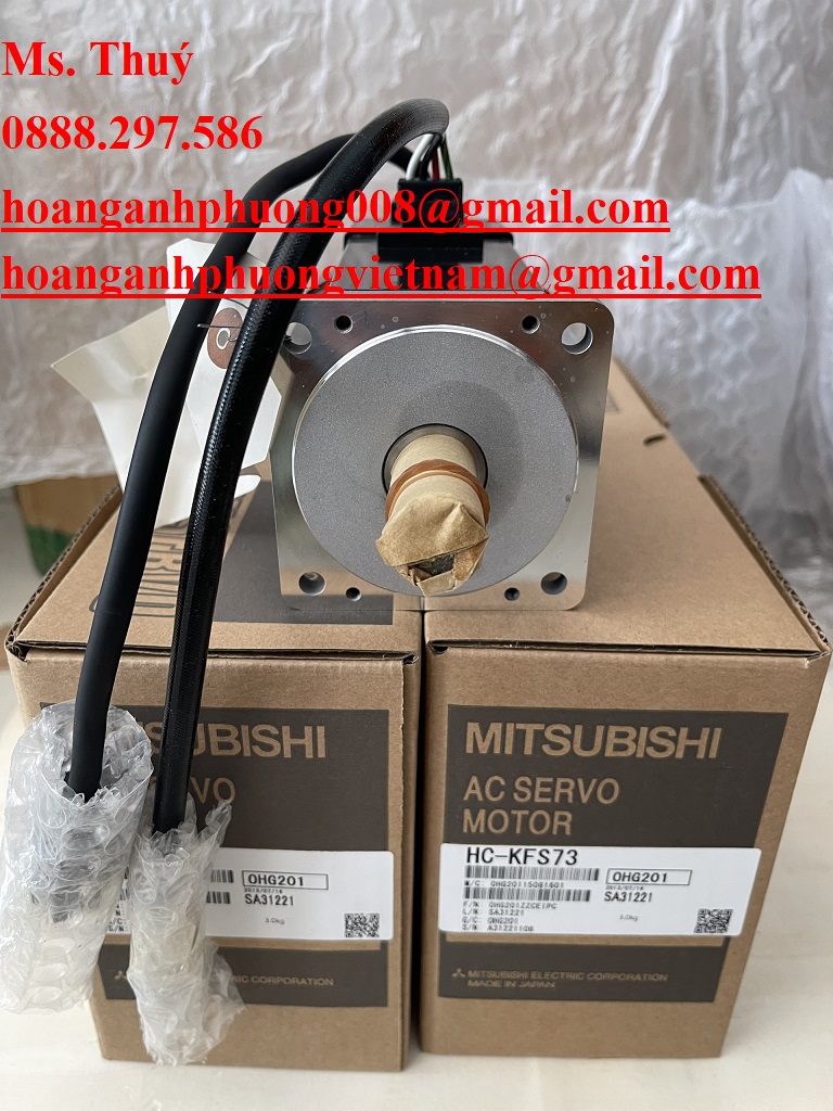 Thiết bị giá tốt - Động cơ Mitsubishi HC-KFS73 - Giao toàn quốc