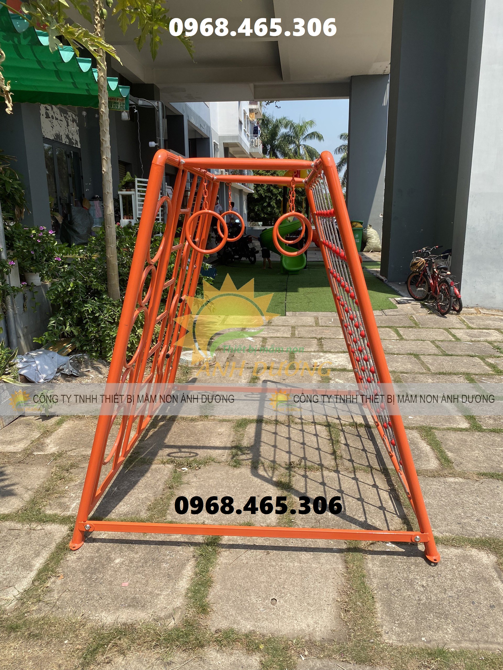 Thang leo trèo trẻ em, thang leo vận động mầm non, thang leo cho bé