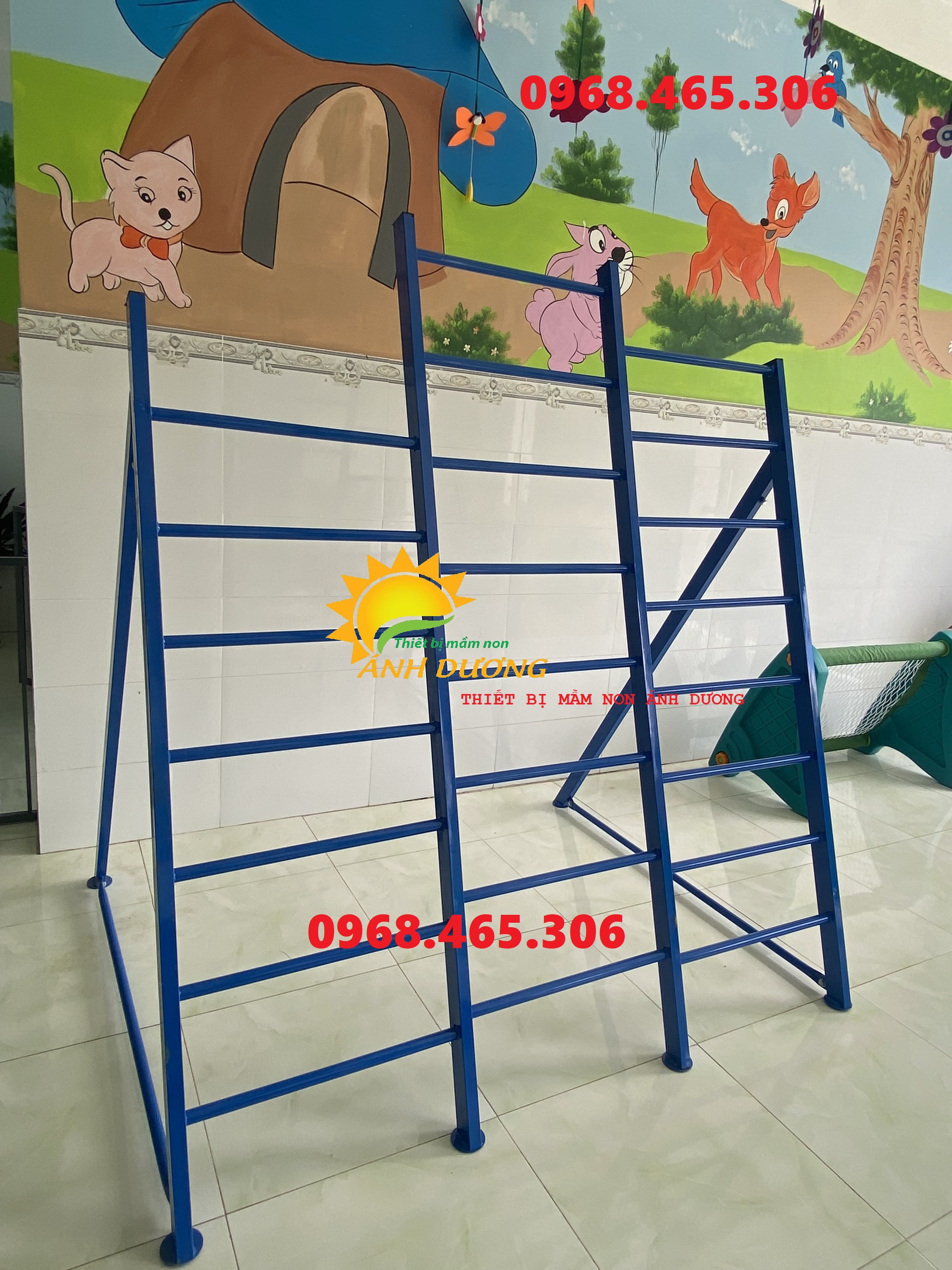 Thang leo trèo trẻ em, thang leo vận động mầm non, thang leo cho bé
