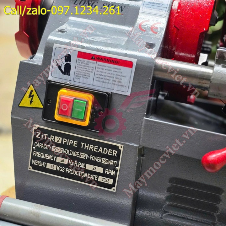 Máy tiện ren ống Z1T-R2 (21-60mm) giá rẻ