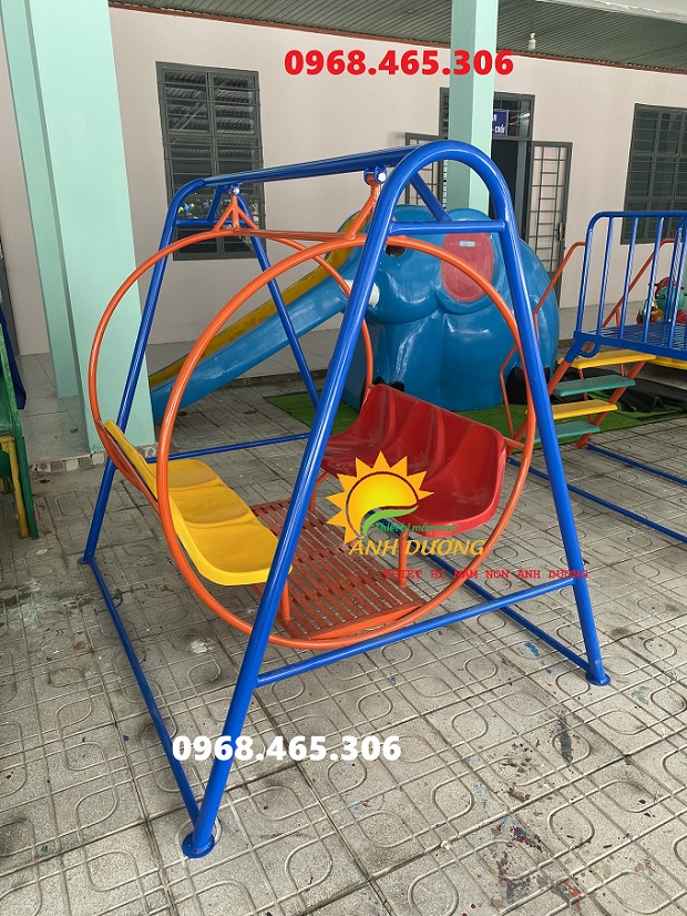 Xích đu treo mầm non, xích đu trẻ em, xích đu mầm non ngoài trời