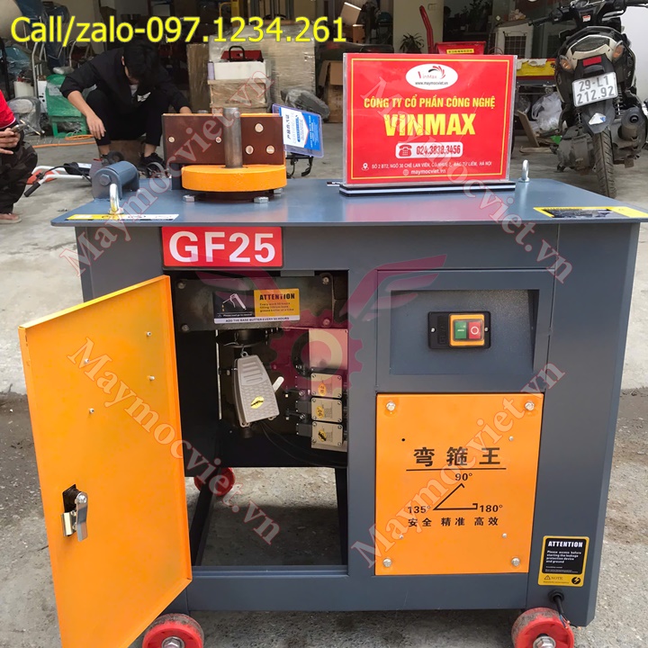 Máy bẻ đai sắt thép GF25 giá rẻ tại Hà Nội