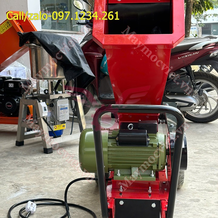 Máy băm cành chạy điện MBCVM4000 giá rẻ tại HN