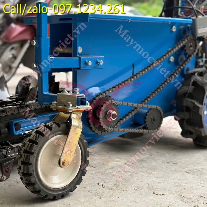 Máy đào rãnh bánh xích đôi Turbo TBR152 giá rẻ