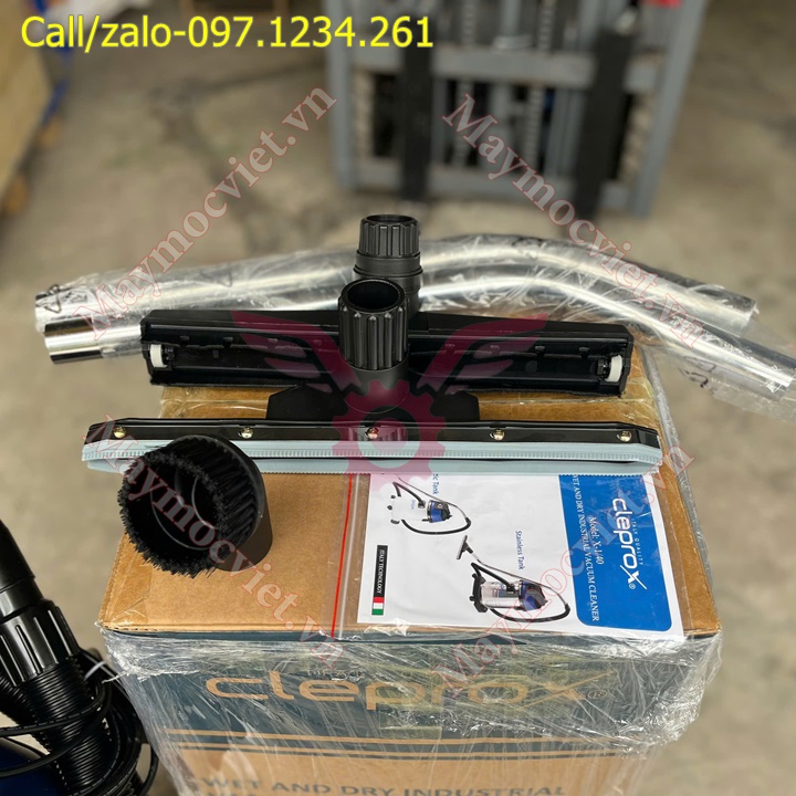 Máy hút bụi thùng nhựa Cleprox 40L X1/40 giá rẻ