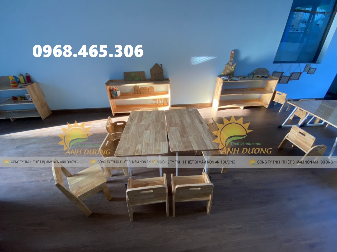 Bàn nhựa mầm non, ghế nhựa đúc mầm non nhiều màu giá rẻ