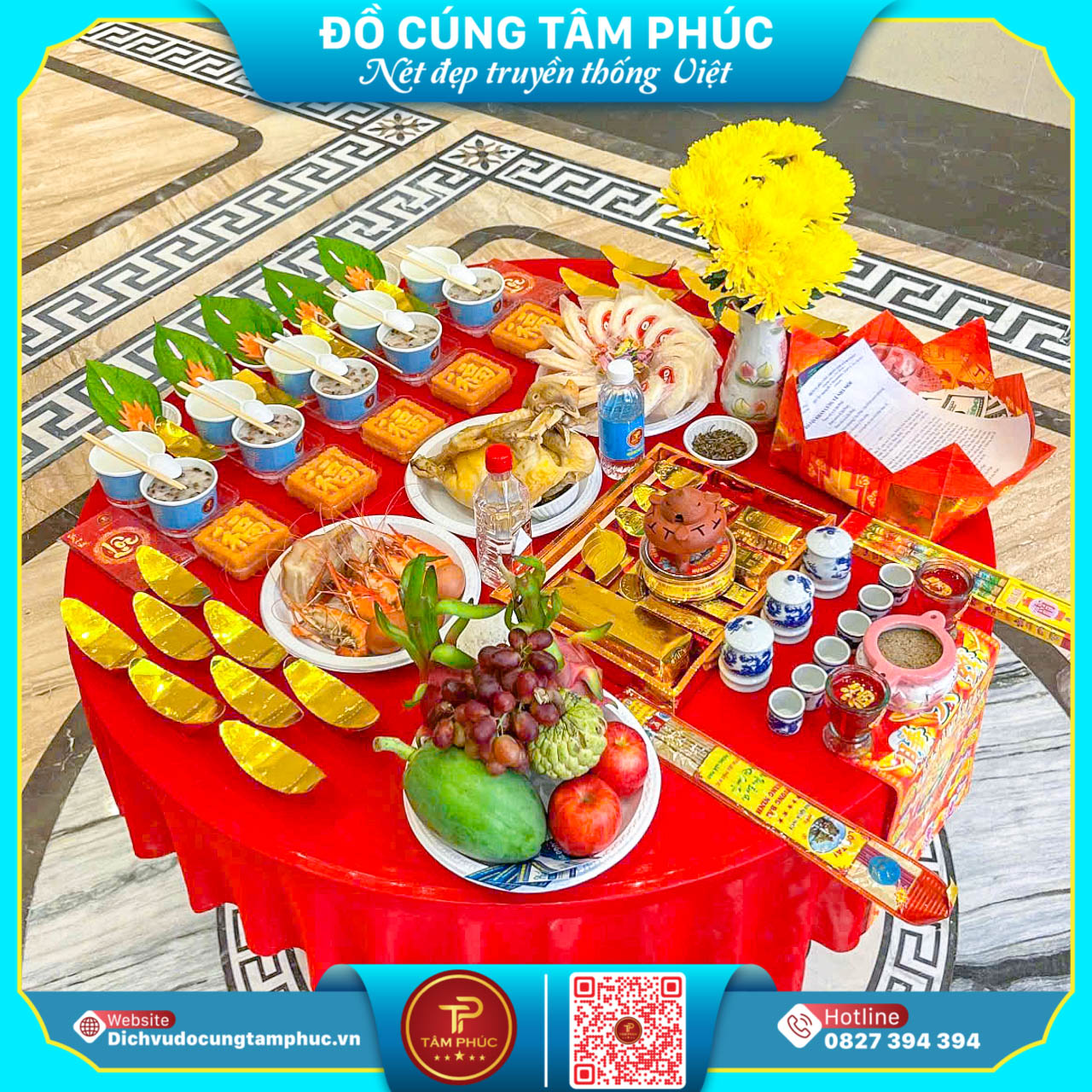 Hướng Dẫn Chuẩn Bị Mâm Cúng Nhập Trạch Trọn Vẹn Chuẩn Nghi Lễ