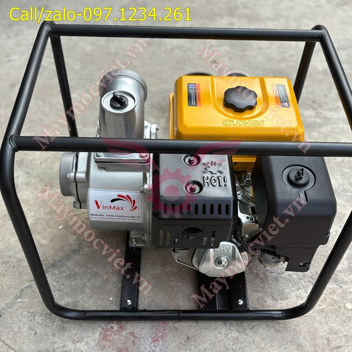 Máy bơm nước 4 thì Rato 15Hp giá rẻ tại HN