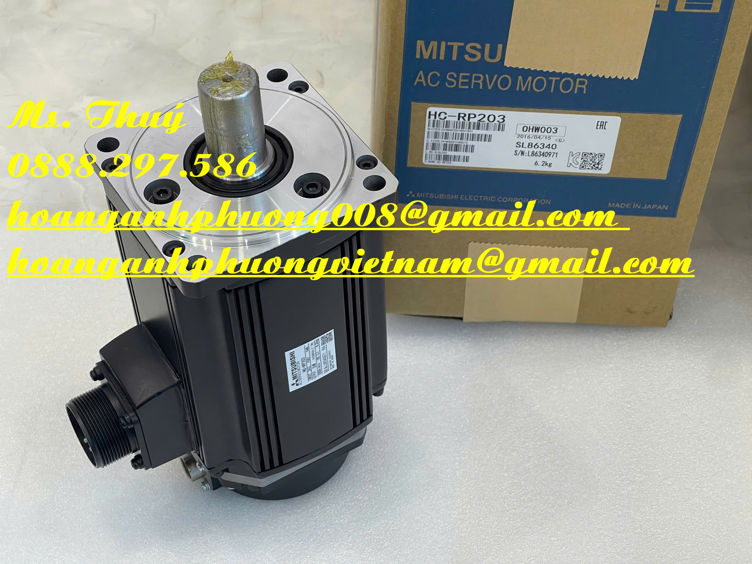 Servo motor HC-RP203 Mitsubishi - Hàng Nhật chất lượng cao