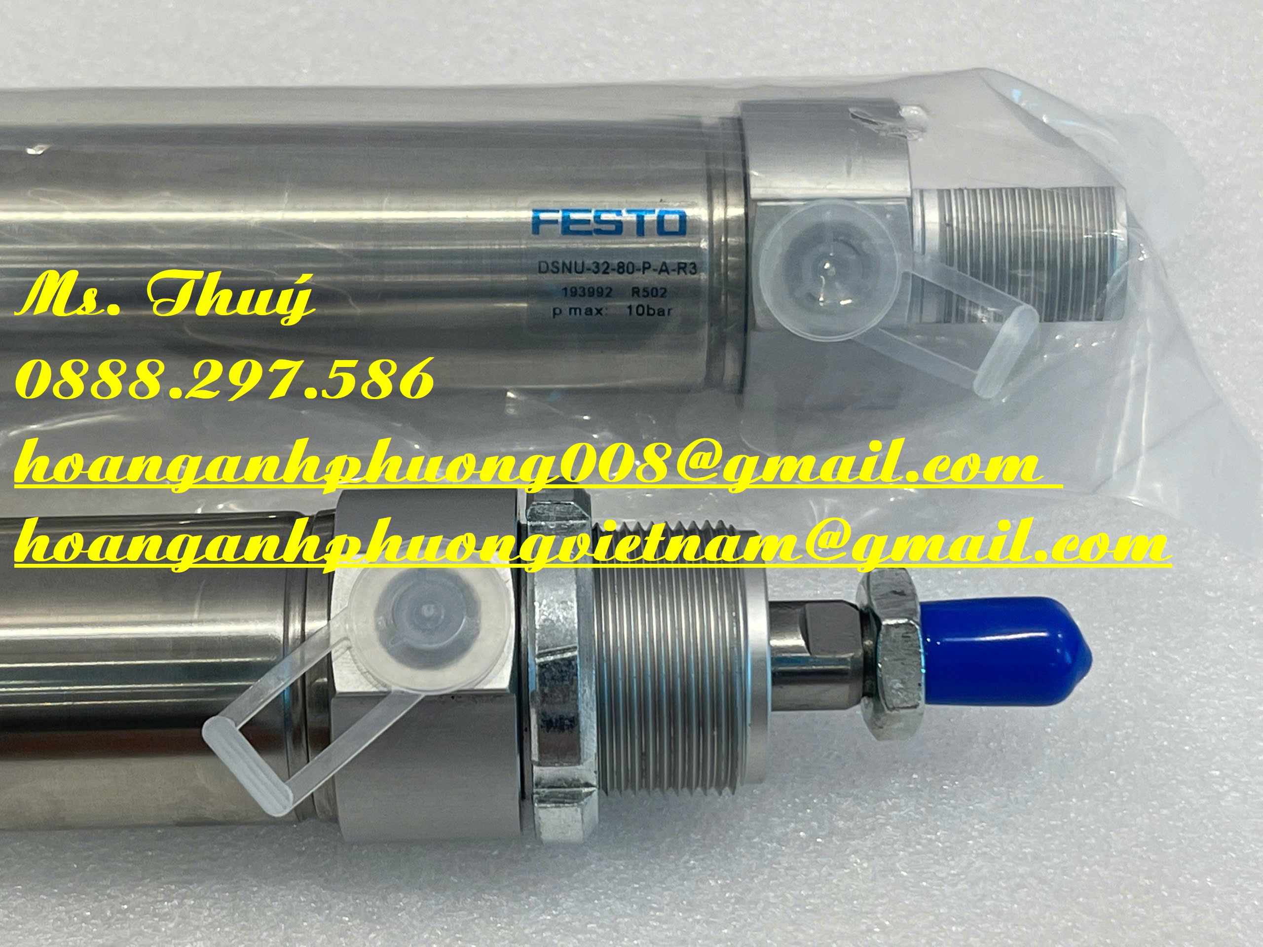 Festo DSNU-32-80-P-A-R3 - Xi lanh nhập mới 100%