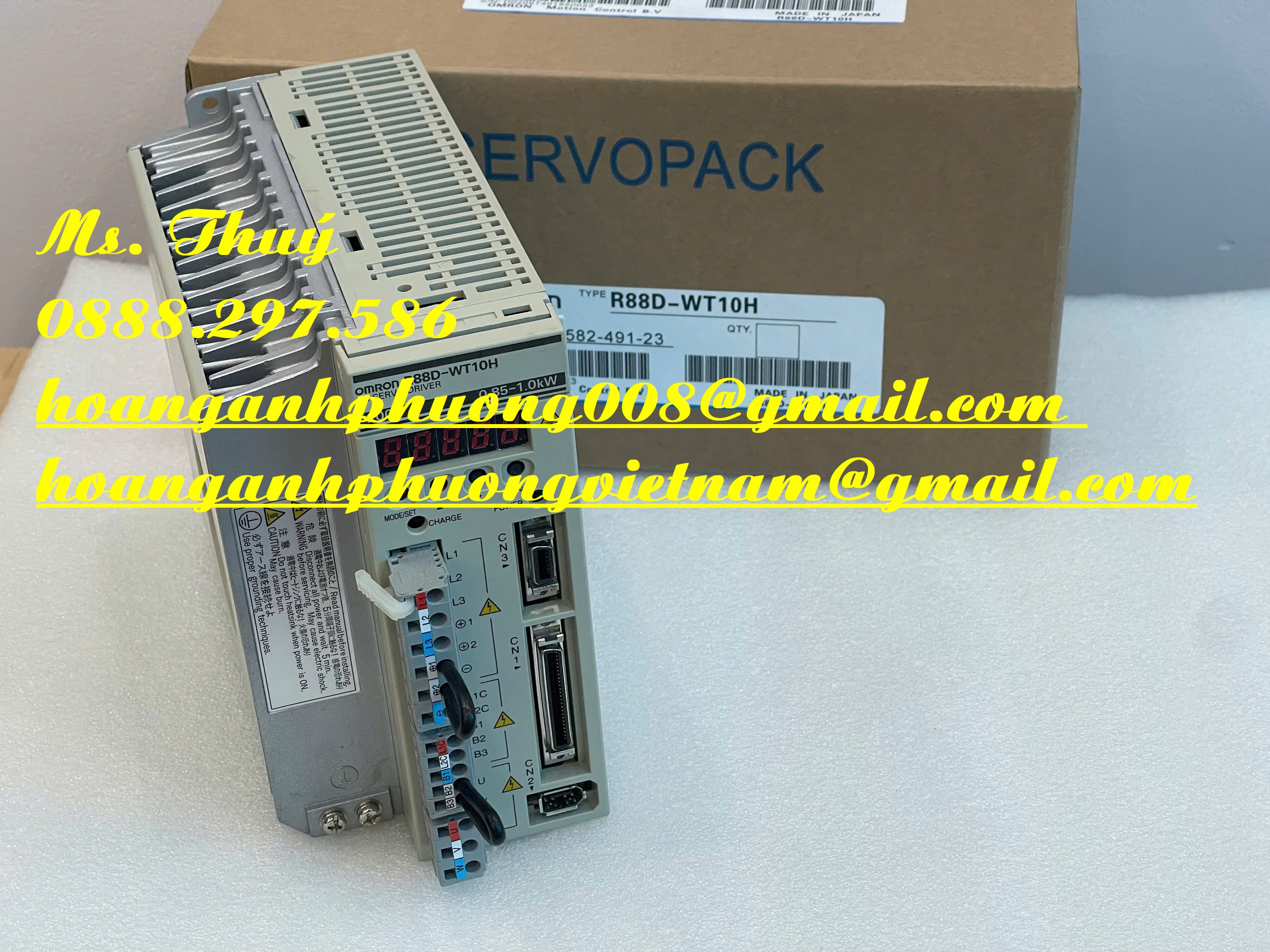 Omron R88D-WT10H - Bộ điều khiển - Hàng nhập giá tốt