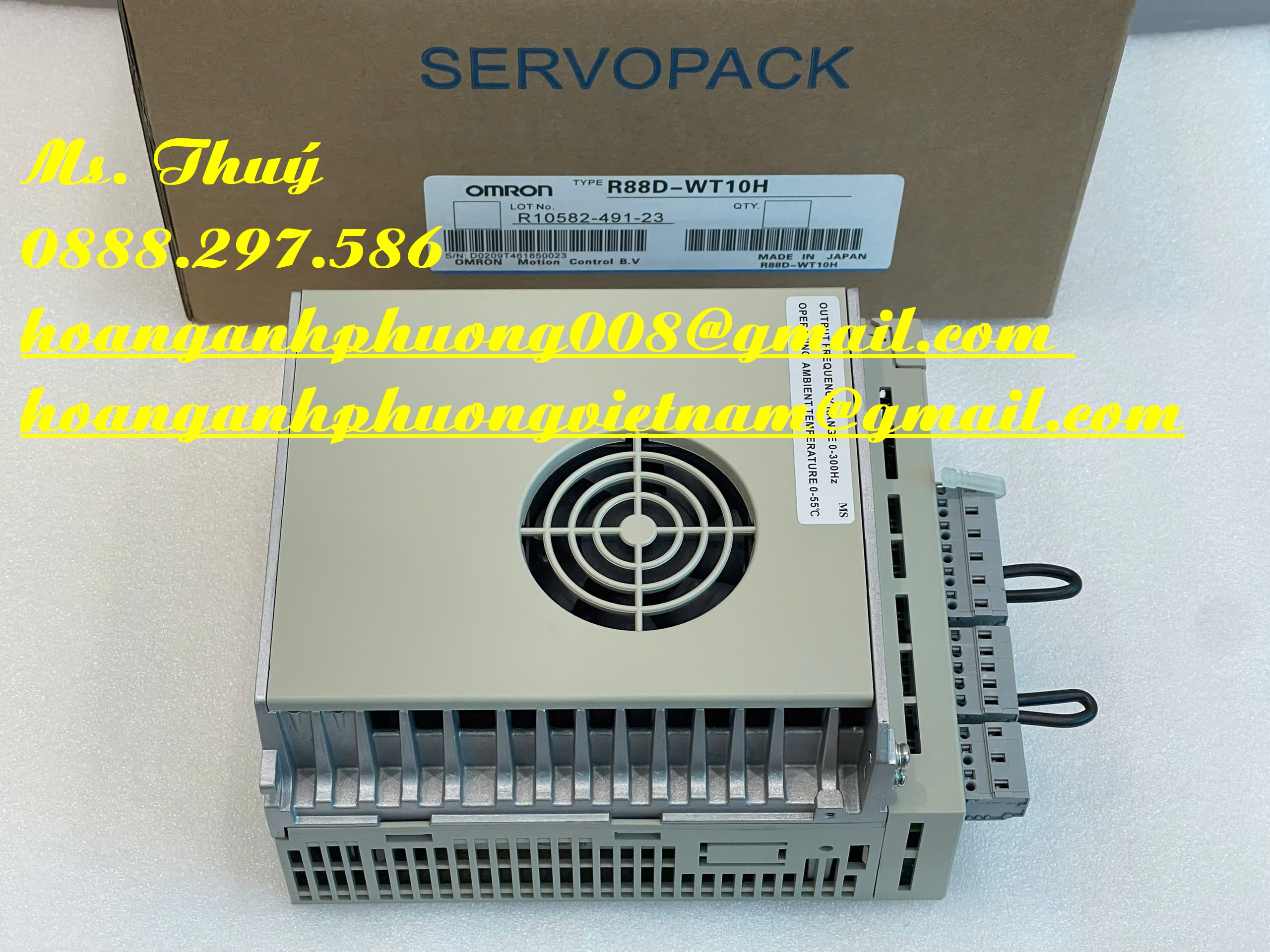 Omron R88D-WT10H - Bộ điều khiển - Hàng nhập giá tốt