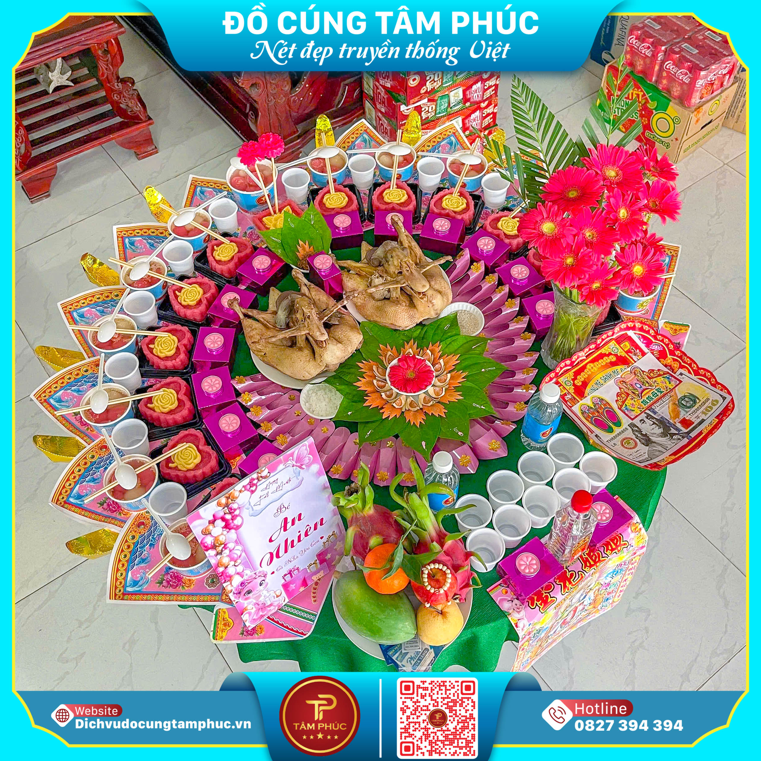 Ưu Đãi Ngập Tràn Với Mâm Cúng Mụ Trọn Gói Tại Đồ Cúng Tâm Phúc