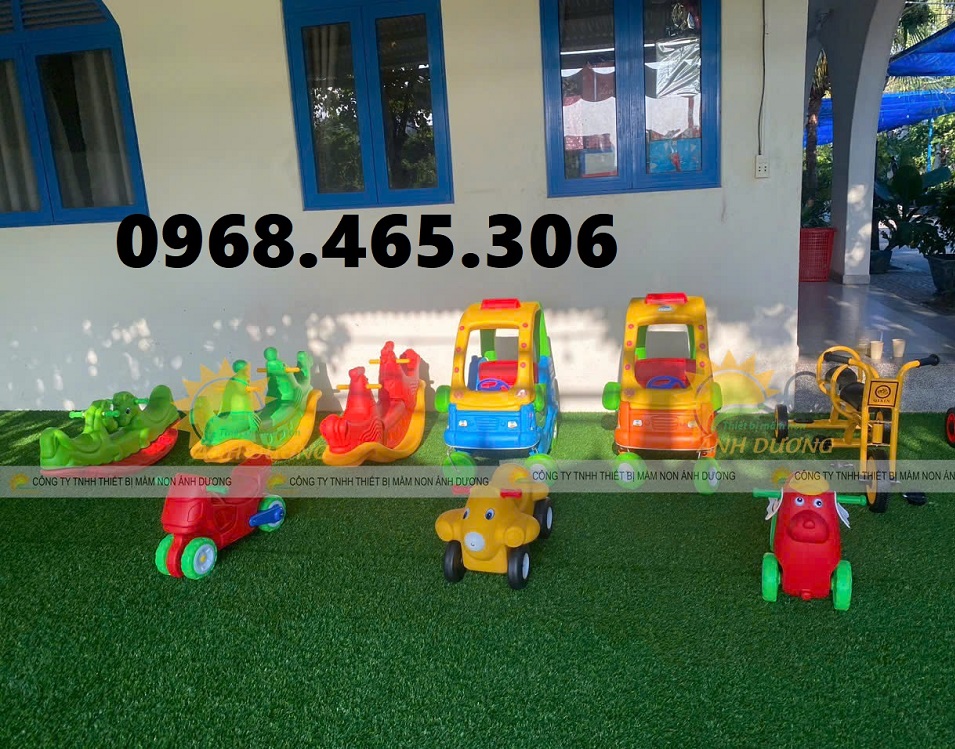 Bập bênh cá compossite, bập bênh lò xo trẻ em, bập bênh mầm non