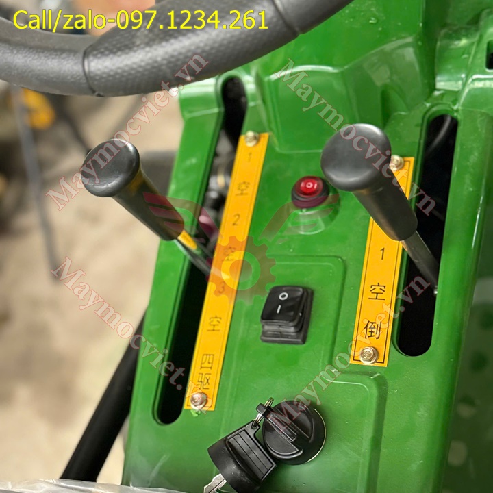 Máy xới đất ngồi lái 2 cầu Turbo 18Hp TBL198