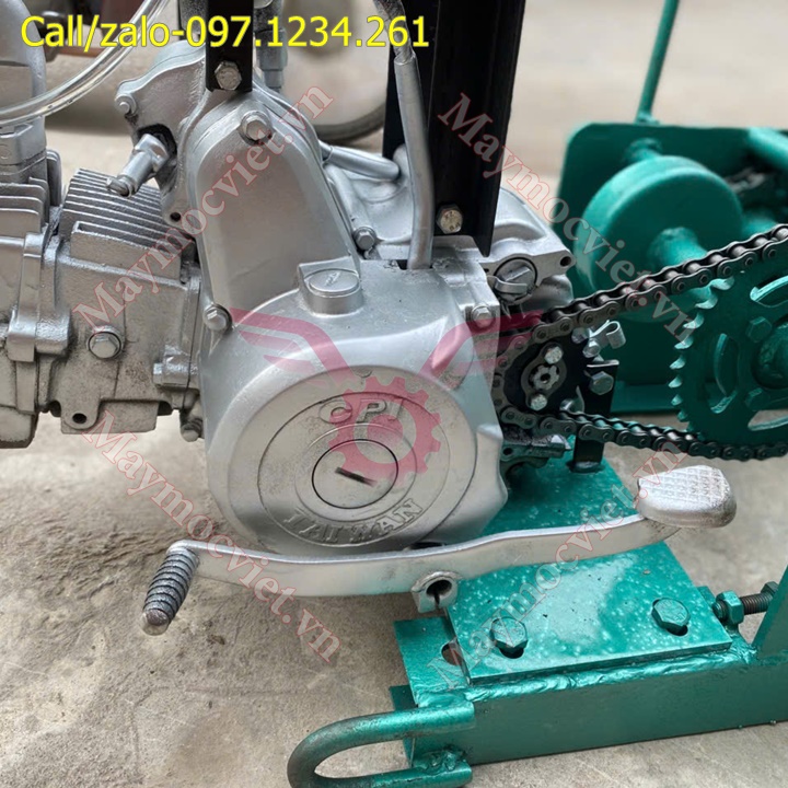 Máy tời gỗ 5.5 tấn 3 nhông Turbo TBT55 giá rẻ